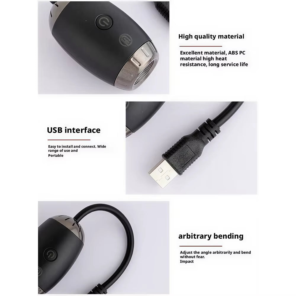 USB Star Projector Light 360 Degree Flexible Car Roof Galaxy Light Portable Mini Night Light for Bedroom Decoration