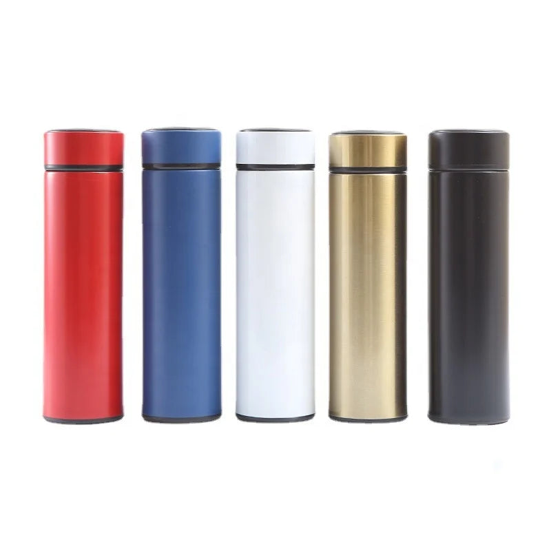 Smart Temperature Display 500Ml Insulation Water Bottles Stainless Steel