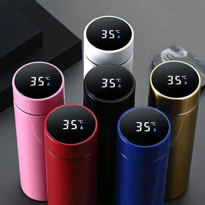 Smart Temperature Display 500Ml Insulation Water Bottles Stainless Steel